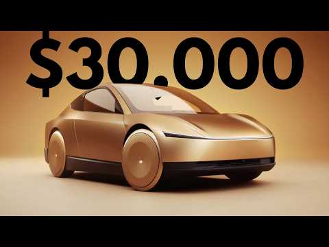 Elon Musk Confirms: A $30,000 Tesla Cybercab is Coming by 2026! featured image