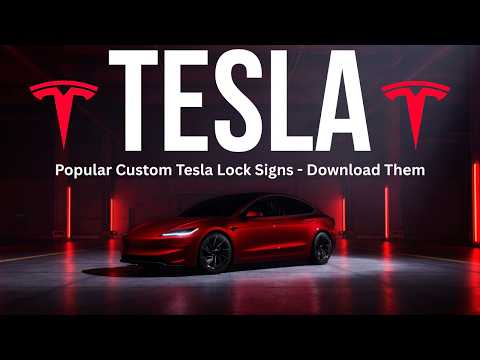 Customize Your Tesla: Fun Lock Sounds and Must-Have Accessories featured image