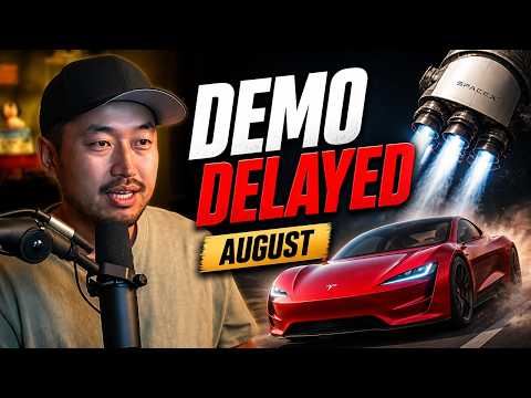 Cover image for Tesla Roadster Delayed: Demo Now August 2026