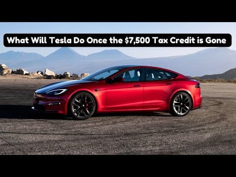 Tesla's Next Move: Replacing the $7,500 Tax Credit in Q4 featured image