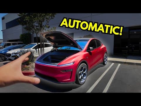 Upgrading My Tesla Model Y with a Motorized Frunk Lift featured image