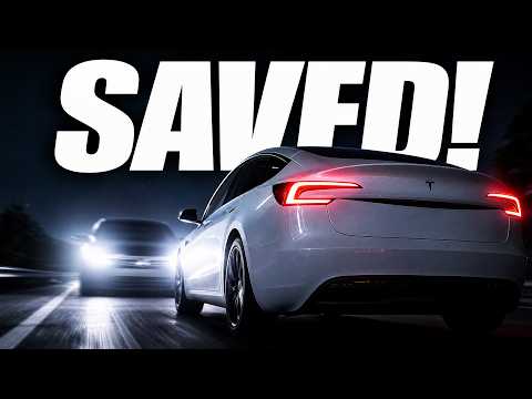 Cover image for Tesla FSD Avoids Rear End Crash in Shocking Video