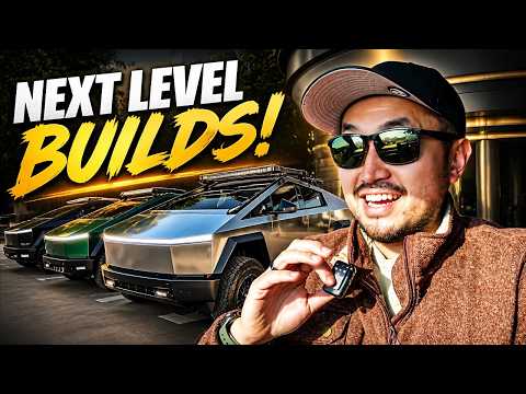 Cybertruck Custom Builds Meetup at Tesla Diner featured image