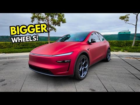 Upgrading My Tesla Model Y with Insane 21-Inch Rims at Unplugged Performance featured image