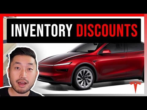 First Tesla Model Y Inventory Discounts Spotted: Deals and Predictions featured image