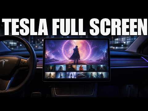 Cover image for Tesla Plex Full Screen Update in 2026 Summer Release