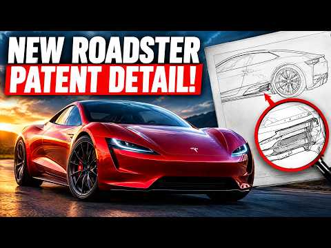 Cover image for Tesla Roadster Patent Shows New Downforce Fans