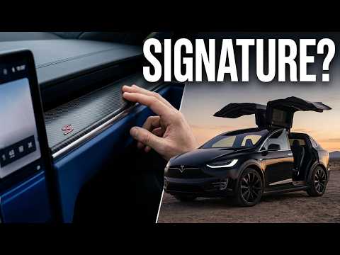 Tesla Signature Model S X Closer Look: Limited Edition Details featured image