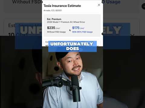 Cover image for Tesla FSD Insurance Savings Now on Ordering Page