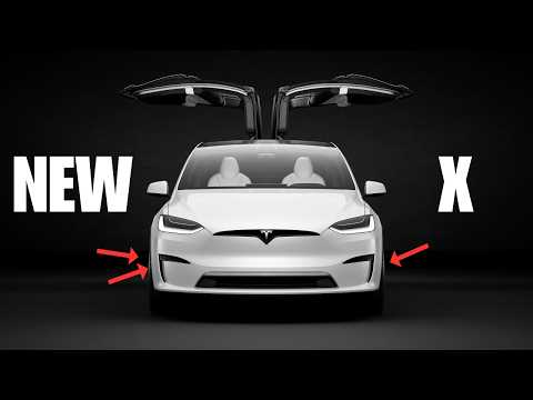Tesla Model X Refresh: New Color, Rims, and Front Bumper Cam Spotted! featured image
