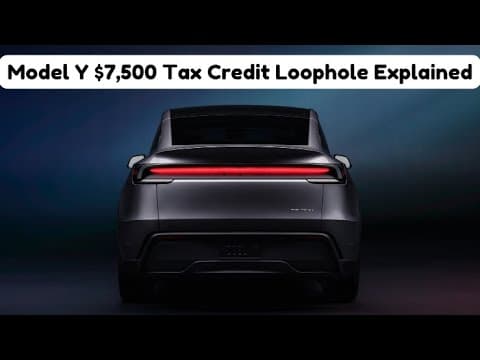 Tesla Model Y Tax Credit Loophole: How to Save $7,500 Even If You Don’t Qualify featured image