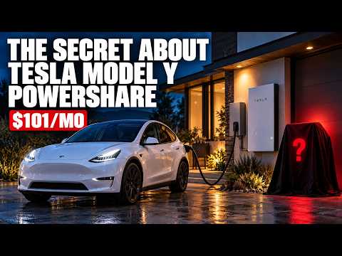 Cover image for Tesla Model Y PowerShare Powerwall Now Works With All Models