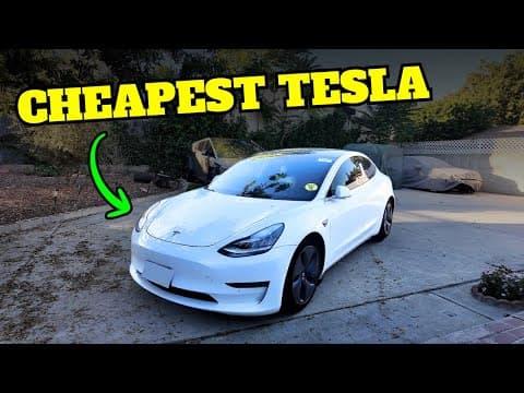 I Bought a $10K Tesla Model 3 with FSD – Worth It for the Transfer? featured image