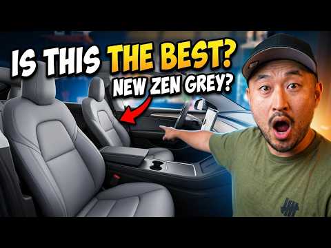 First Look: Tesla Model Y Zen Gray Interior Replaces White – Love It or Leave It? featured image