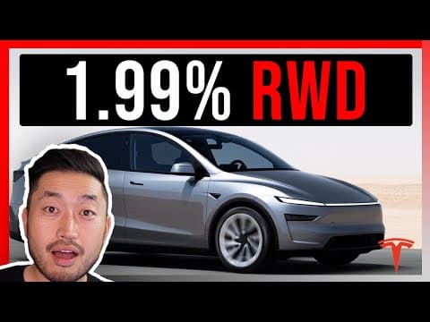 Tesla Model Y Rear-Wheel Drive: 1.99% Financing Now Available! featured image