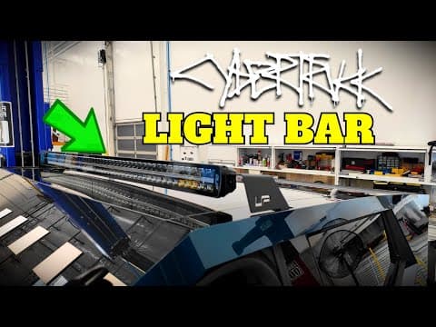 Shockwave Wrapped Cybertruck: New Wheels and Epic Light Bar Reveal featured image