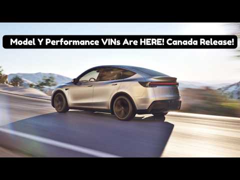 First Performance Model Y VIN Assigned: Delivery Updates and Canada Expansion featured image