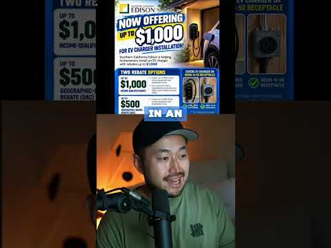 Cover image for SoCal Edison $1,000 EV Charger Incentive