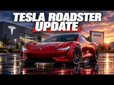 Tesla Roadster Flying Thrusters Spotted Near SpaceX featured image