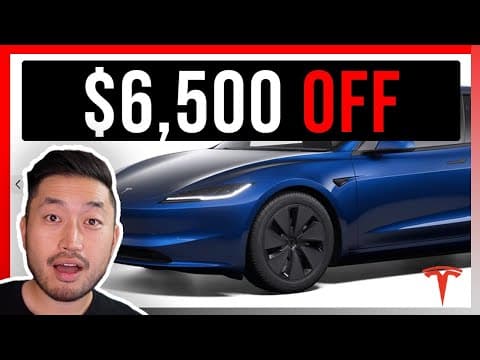 Tesla Inventory Discounts Hit $6,500 Off Model 3 & Y – How to Score the Best Deals Now featured image