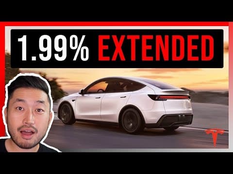 Tesla Extends 1.99% Financing on Model Y: Best Deals and Updates featured image