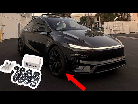 Transforming My Tesla Model Y Performance: Unplugged Performance Full Stance Kit Install & Test Drive featured image