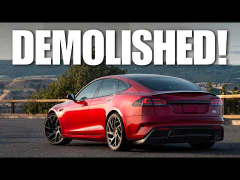 Cover image for Tesla Model S X Production Line Demolished for Optimus