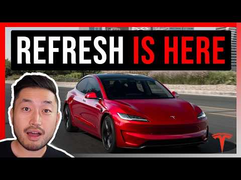 Tesla Model 3 Refresh Brings 16-Inch Screen to All Models featured image