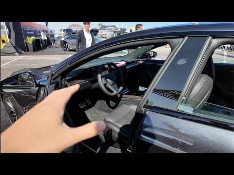 Exploring the New Tesla Model S: Interior Walkthrough and Key Differences featured image