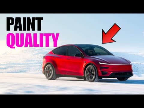 Tesla Model Y Paint Quality: Inspection Tips and Must-Have Accessories featured image