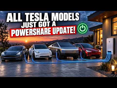 Cover image for Tesla PowerShare Update All Models Now Supported