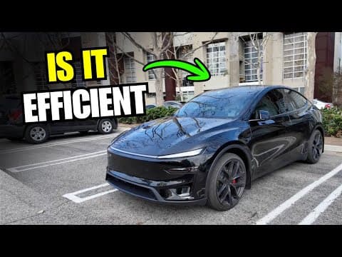Tesla Model Y Performance: Real-World Efficiency Test After 200 Miles (No Wheel Caps!) featured image