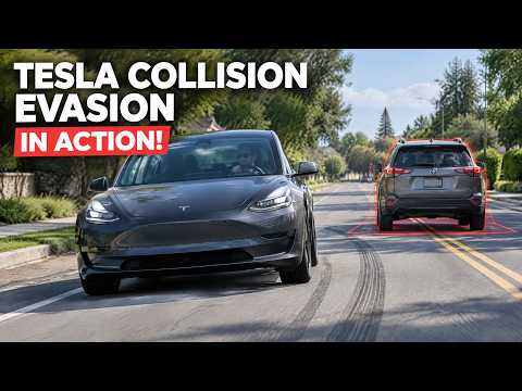 Cover image for Tesla FSD Collision Evasion Saves Model X
