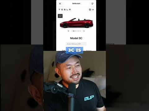 Cover image for Buy Tesla Model 3 Convertible: Model 3C Concept Take