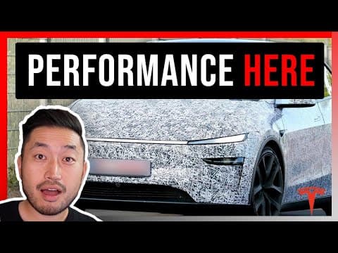 Tesla Model Y Performance Spotted: Key Differences and Updates featured image