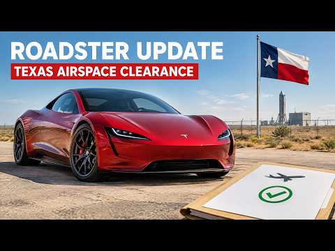 Tesla Roadster Airspace Clearance for Waco Event featured image