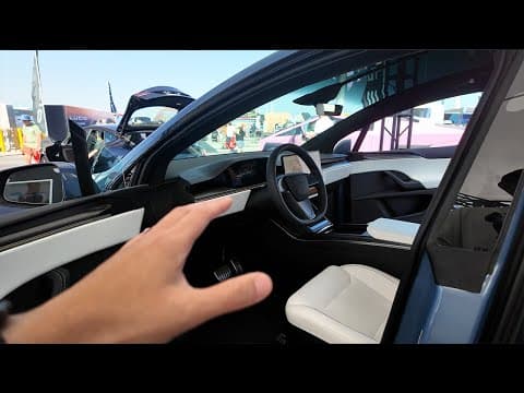 Exploring the Updated Tesla Model X Plaid: New Features and Small Refreshes featured image