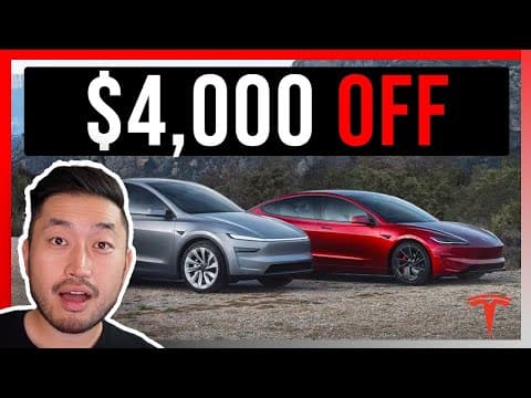 Tesla Model 3 $4,000 Off Deals Now featured image
