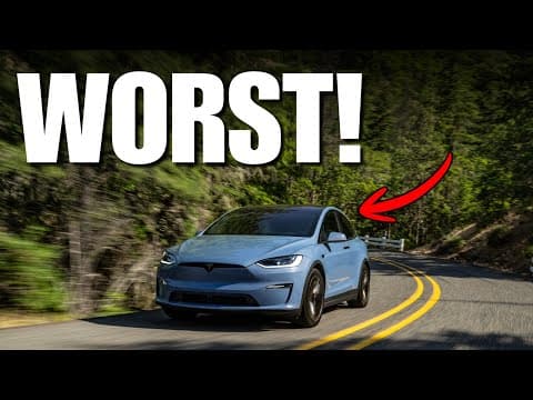 Why the Tesla Model X is the Worst Tesla (And What to Buy Instead) featured image