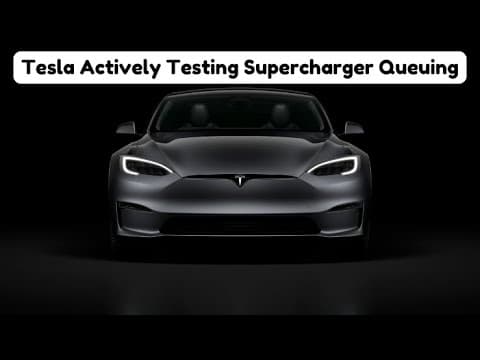 Tesla's New Supercharger Queuing System: A Game Changer for EV Owners featured image