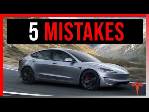 Cover image for Mistakes New Tesla Buyers Make & How to Avoid Them