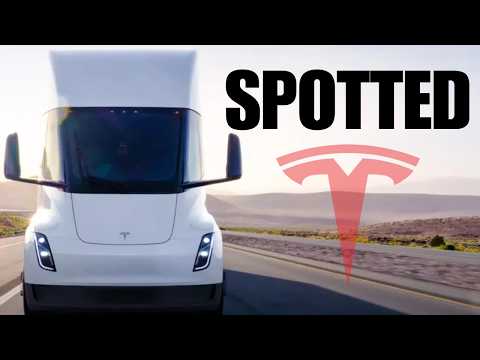 Cover image for Tesla Semi Autonomous Validation Rig Spotted Testing