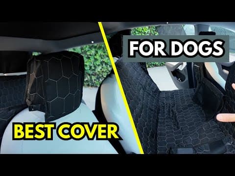 Upgrading Our Tesla Model Y Back Seat Protector for Dogs featured image
