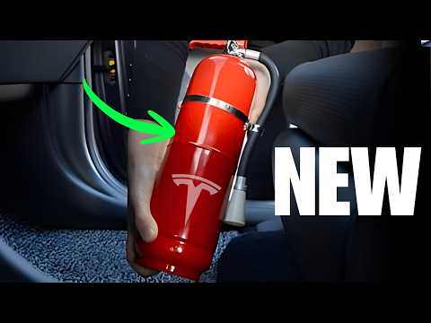 Tesla's Official Fire Extinguisher Hits Korea: A Must-Have Safety Accessory Coming Soon? featured image