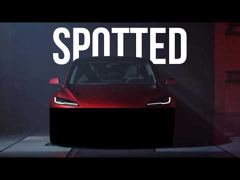 Tesla Model 3 Spotted with Front Bumper Camera Cover: Exciting Updates Ahead featured image