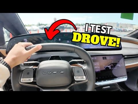 My First Lucid Gravity Test Drive at X Takeover: Impressions and Insights featured image