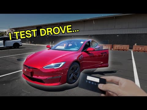 Test Driving the New Tesla Model S Long Range: Comfort and Comparisons featured image