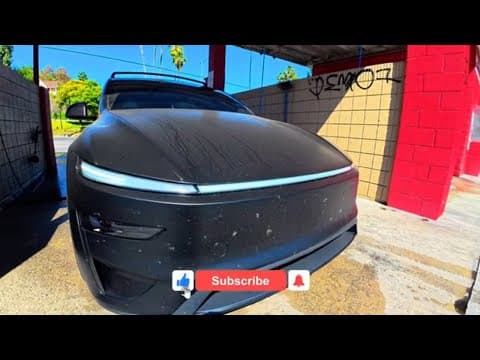 Washing My Filthy Tesla Model Y After 3 Weeks: Why PPF is Essential for Heavy Drivers featured image