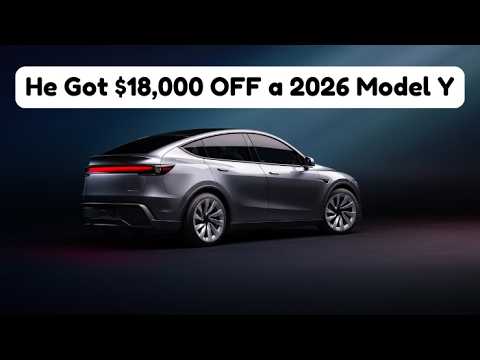 How He Got $18,000 Off a 2026 Tesla Model Y + Must-Have Accessories featured image