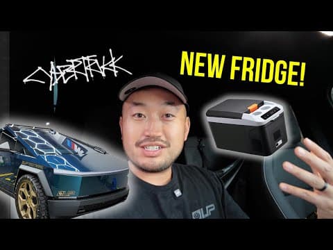 Installing a Fridge in My Tesla Cybertruck: The Perfect Road Trip Setup featured image